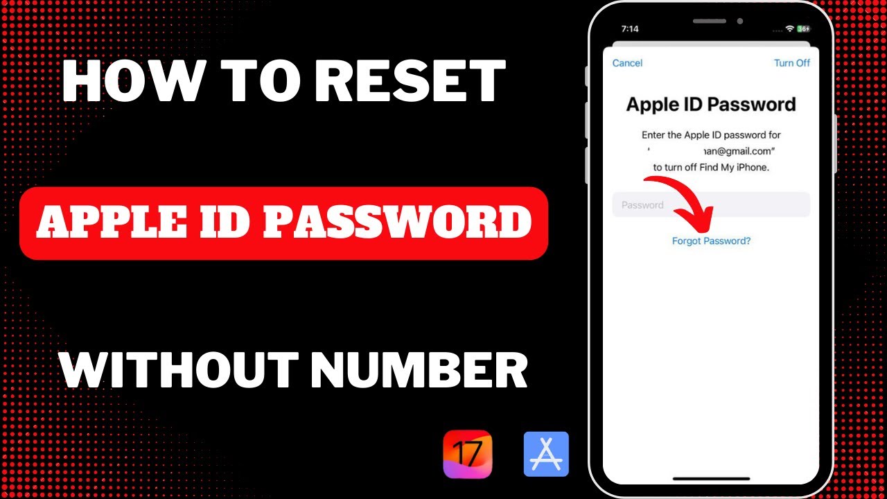 How To Reset Apple Id Password If You Forgot It Without Phone Number ...