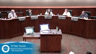 Board of County Commissioners Land Use Hearing 9-10-2026