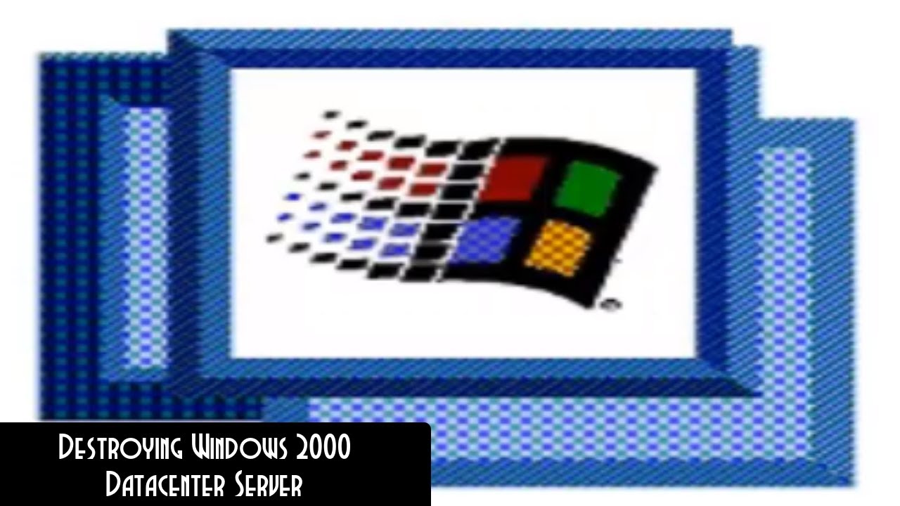 Destroying Windows 2000 Datacenter Server - YouTube