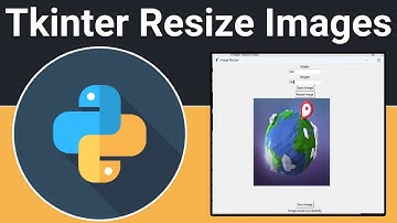 Python 3 Tkinter Script to Resize PNG & JPG Images Using Pillow Library GUI Desktop App
