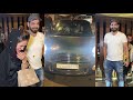 Irfan pathan with wife spotted in bandra 