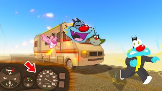 WE We Unlocked A RV IN DUSTY TRIP BUT!!!😱=💀 (Roblox ft.Oggy) screenshot 5