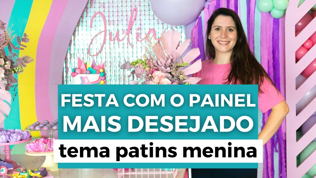 DECORAÇÃO DE ANIVERSÁRIO PARA UMA FESTA CHEIA DE TENDÊNCIAS | Painel Shimmer Wall | Mania de Fita