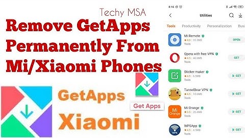 Remove GetApps Application Permanently From Any Mi Xiaomi Phones|GetApps Application Ko Kare Delete