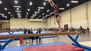 Ainsley - Level 9 Beam - SMGVC 2021 - Sevierville, TN
