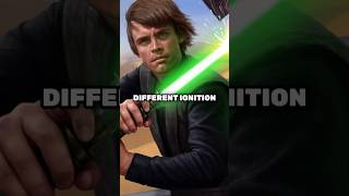 Why Luke Skywalkers Lightsaber Sounds Different starwars