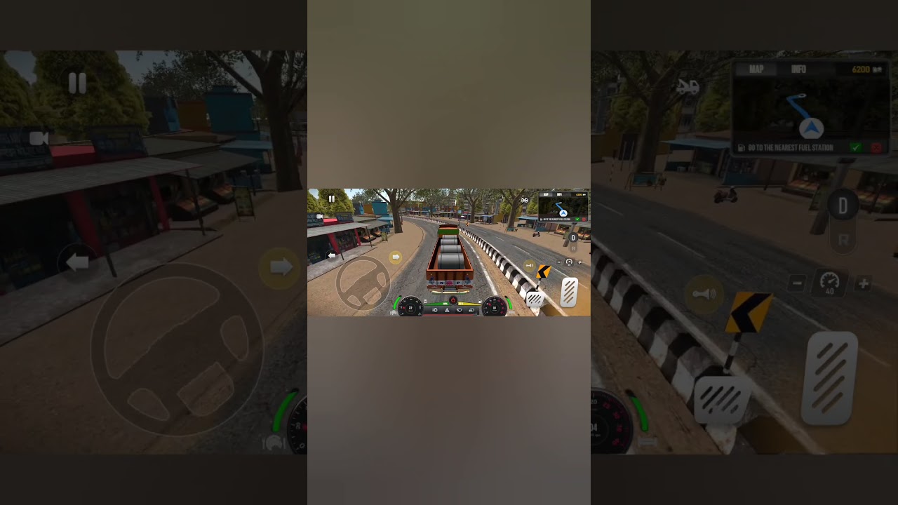 Indian dasi truck driver gaming 