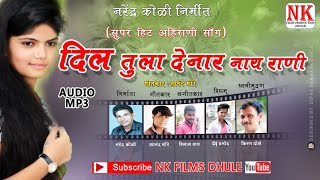 दिल तुला देनार नाय ये रानी  ll Ahirani Superhit song 2018 ll N.K.FILMS DHULE chords