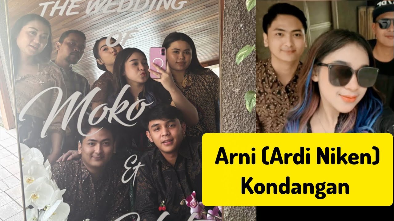 Fans Arni Berbahagia Niken Salindry dan Ardi Kondangan Bareng 