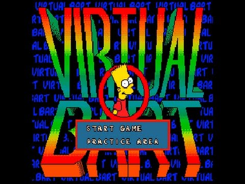 Virtual Bart - 1994 (SEGA, SNES) Full gameplay (Полное прохождение)