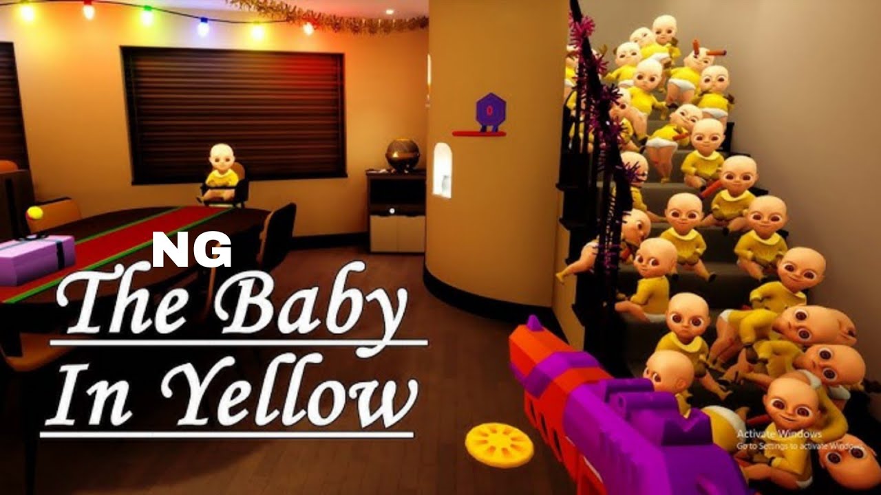 🧸NG THE BABY IN YELLOW BADTIME BABY IS HERE I🎁I👻 YELLOW SO ANGRY