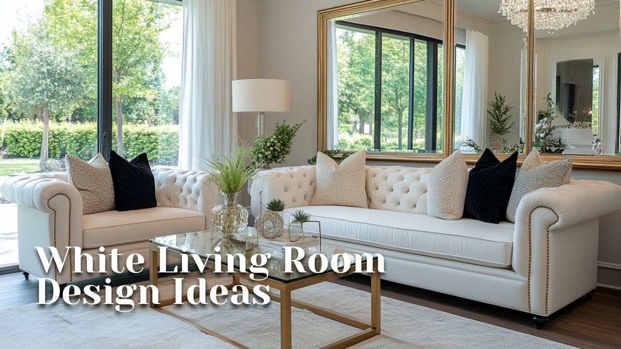 Stunning White Living Room Design Ideas for a Dreamy and Elegant Home