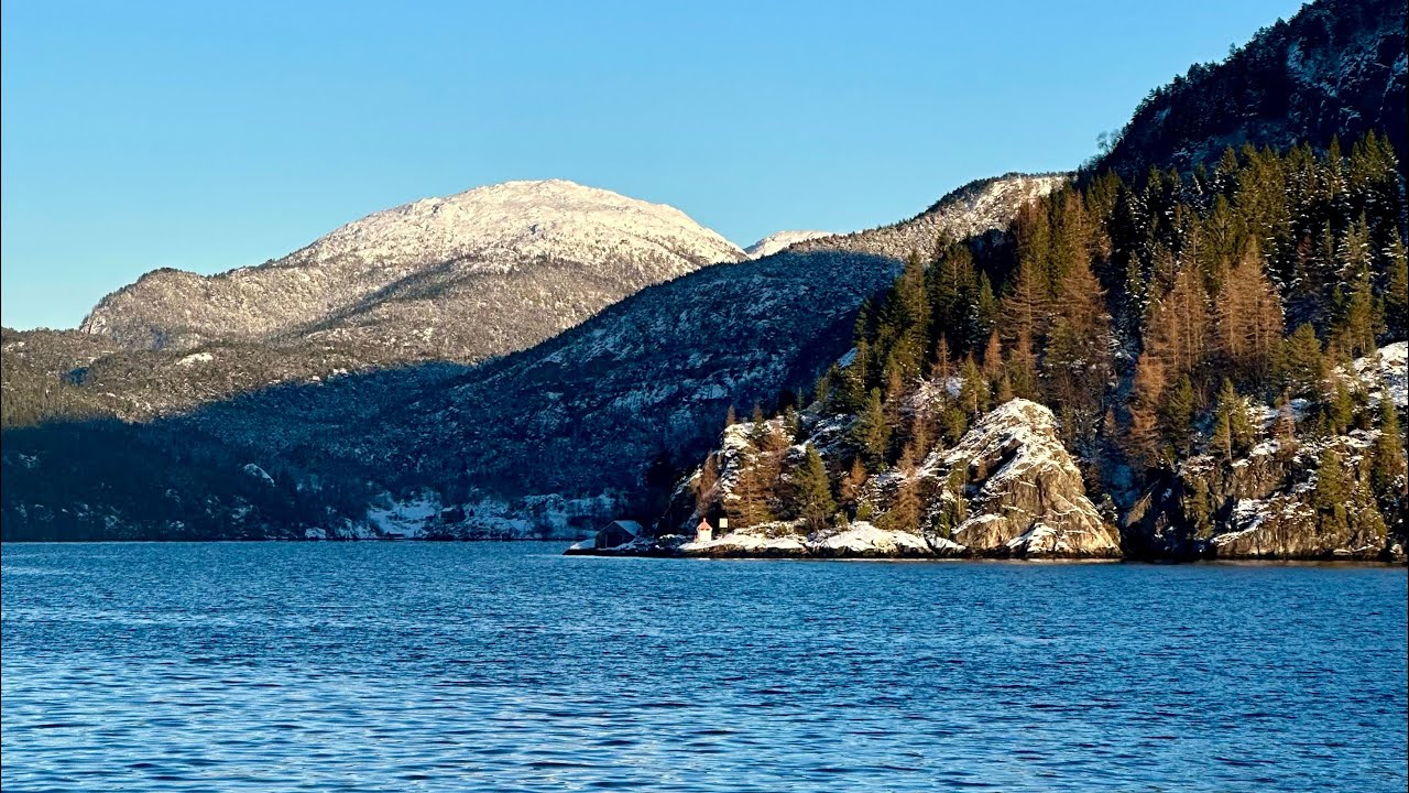 Круиз по Osterfjorden (Mostraumen), Норвегия