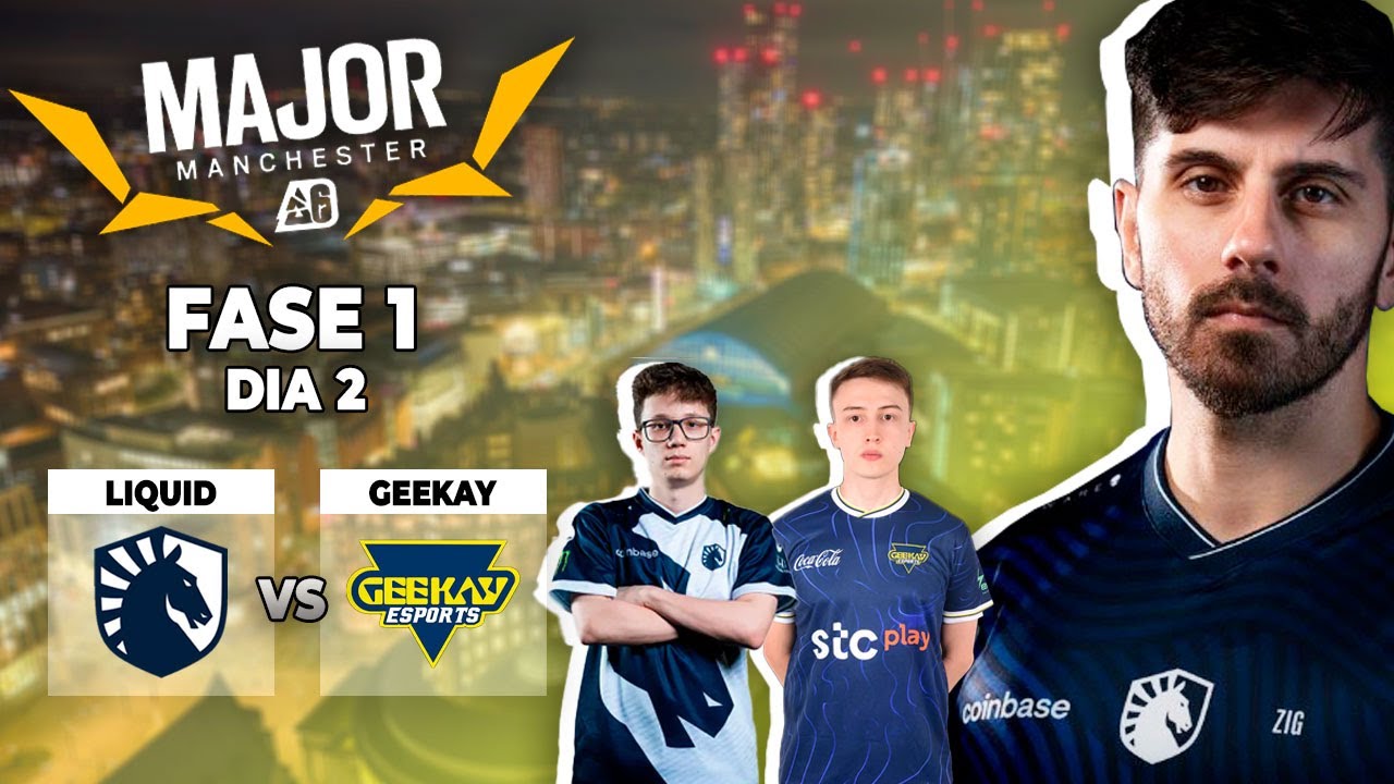 R6 MAJOR MANCHESTER 2024 – FASE 1 – DIA 2 | LIQUID vs GEEKAY