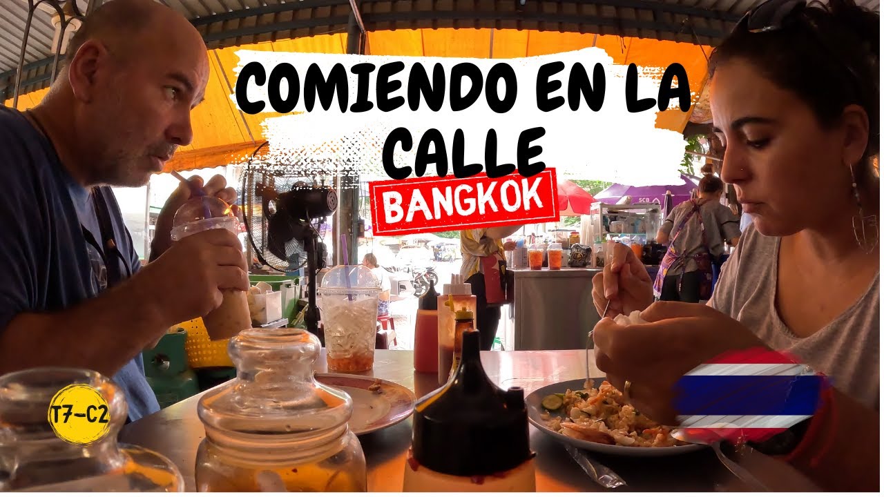 🍜Comida CALLEJERA en CHINATOWN- BANGKOK, Tailandia🐽