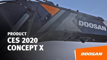 Doosan Infracore CES 2020 Concept X Showcase