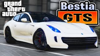 Bestia GTS Review & Best Customization - GTA 5 Online - Ferrari FF ( GTC4Lusso ) ! NEW! Clean