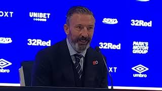 Derek McInnes FULL reaction to Rangers win