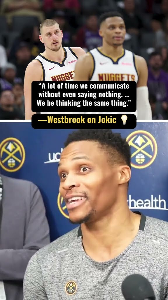 Russell Westbrook and Nikola Jokic are in sync ?