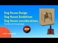 Dog House Consideration | Dog House Guideline | Dog House Design | DogHouse Plastic Feature