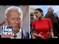 'The Five' react to AOC's claims progressives can 'push' Biden further left