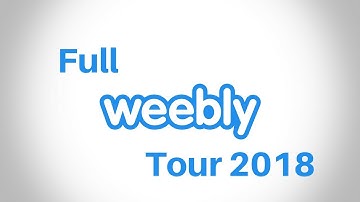 Weebly Tour 2018