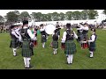 Wings Flett From Flotta Set By Oldmeldrum RBL Pipe Band At Oldmeldrum Highland Games In 2019