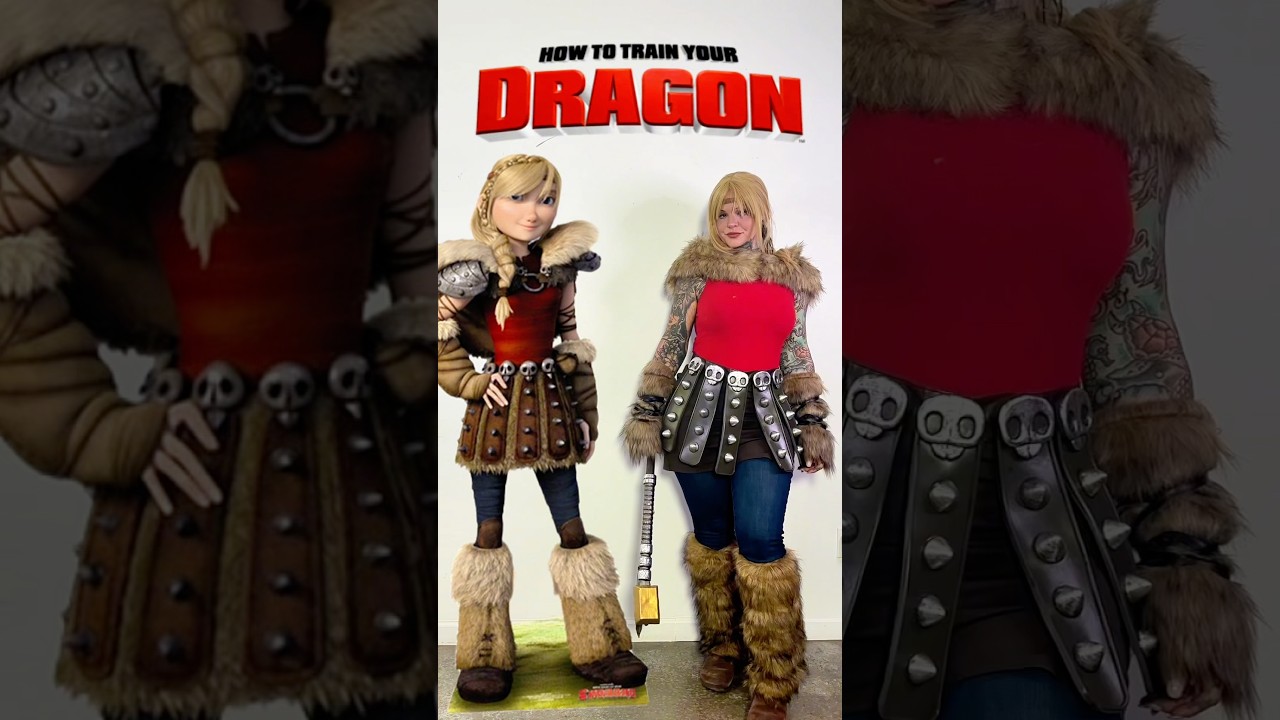 My family was perfect for this cosplay 🥰 @UniversalPictures #httyd #howtotrainyourdragon
