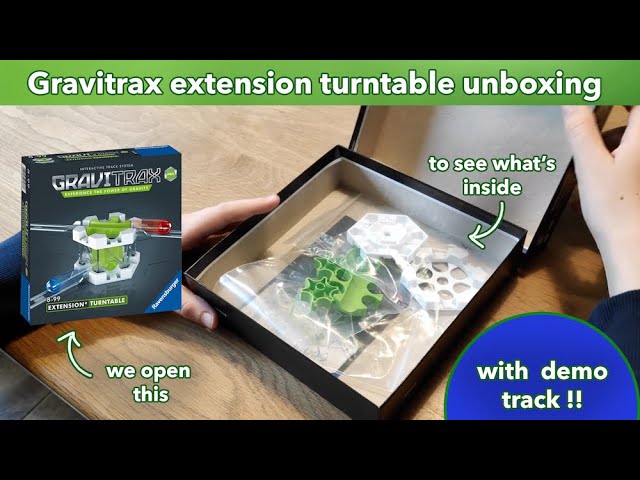 Gravitrax PRO extension vertical unboxing 