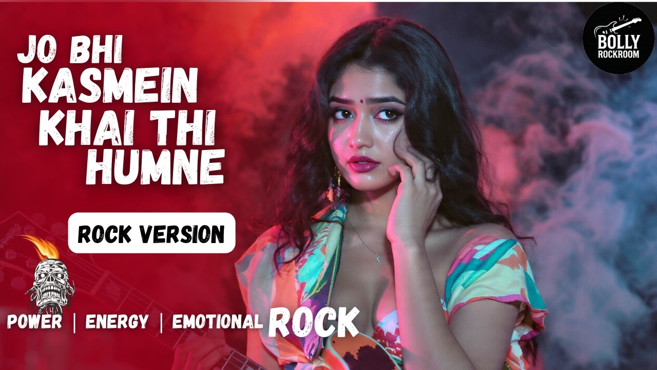 Bipasha Basu's Jo Bhi Kasmein | Dark Rock Cover | BollyRockRoom