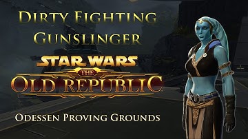 SWTOR PvP 4.3 - Dirty Fighting Gunslinger - Odessen Proving Grounds (Apr 10, 2016)