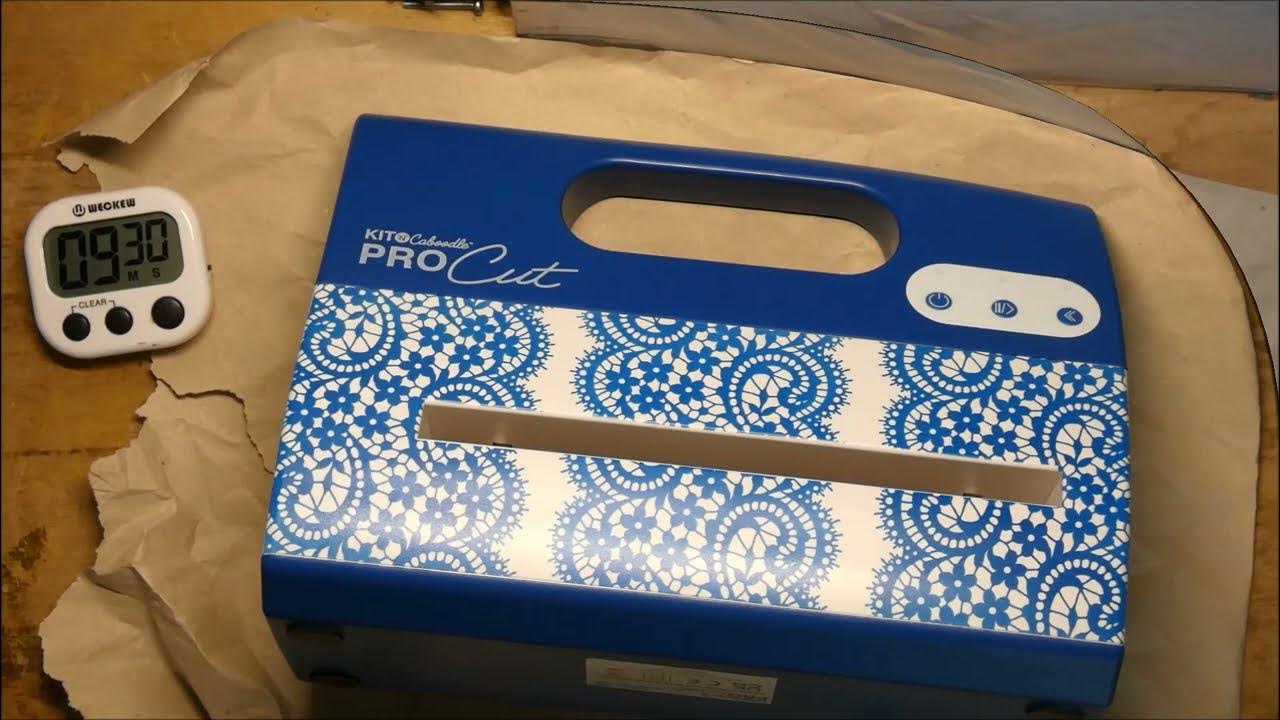 Kit N Caboodle Pro Cut A4 Die Cutting Machine Blue Edition Plastic