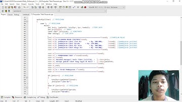 Tugas UAS Program C++ Penjualan Tiket Pesawat
