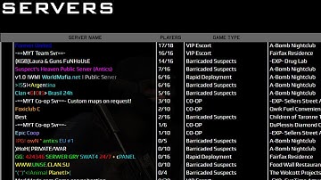 How to Play SWAT 4 Online Multiplayer