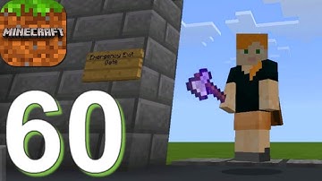 Minecraft PE - Gameplay Walkthrough Part 60 Escape From The Prison (Android,iOS)