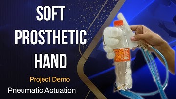 Demonstration of Soft Prosthetic Robotic Hand with Pneumatic Actuation
