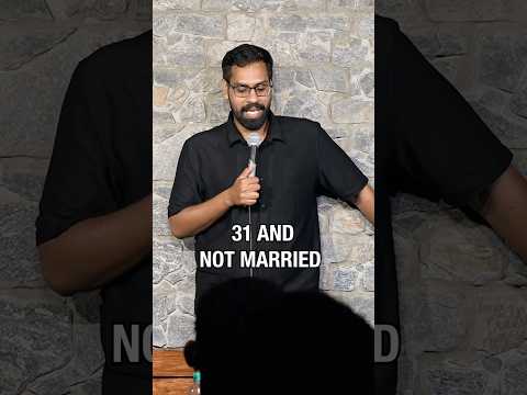 Being Unmarried in Your 30s in India | Standup Comedy by Ashwin Srinivas
