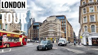 London, England   Central London January 2022 Walking Tour [▶3:36:00 hours] 4KHDR