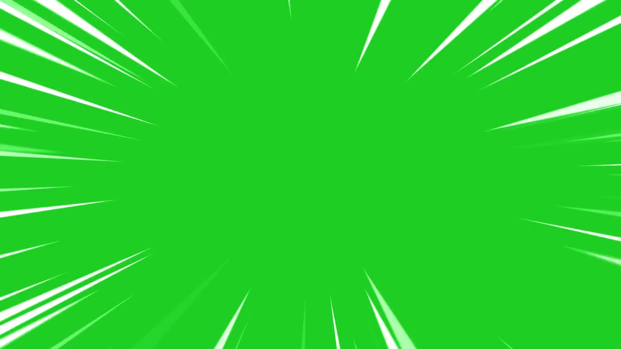 GREEN SCREEN Anime Zoom - YouTube
