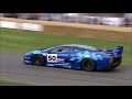 Rare Jaguar XJ220 LM timed Goodwood run