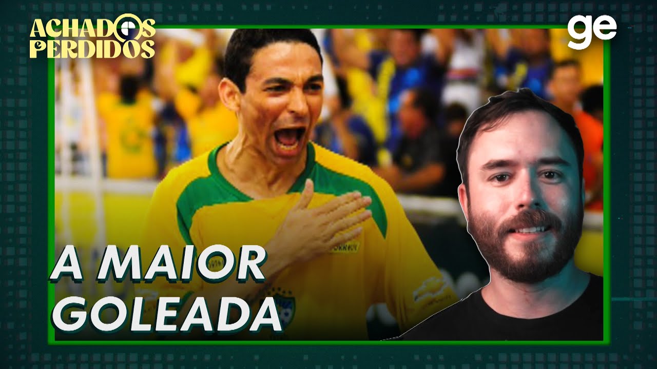 POR QUE A MAIOR GOLEADA DA HISTÓRIA DO FUTSAL NÃO TÁ NO GUINNESS? | ACHADOS E PERDIDOS | ge.globo