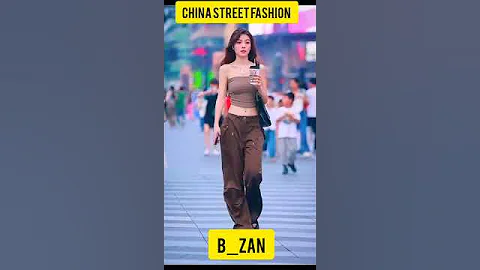 China Street fashion | Beautiful china girls |  #shorts #model #chinafashion #streetfashion