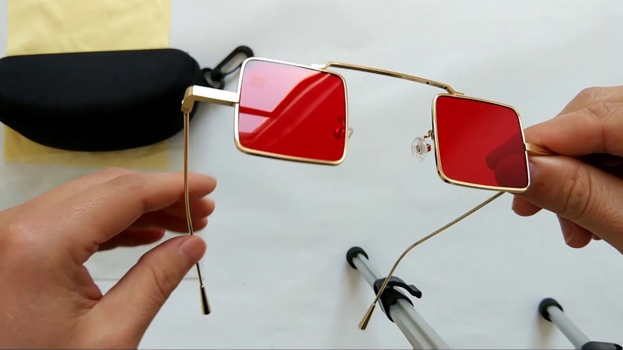 square lens sunglasses