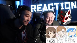 That Ara Ara Was Cursed...| We Voice Our Drawings! (Ft. Emirichu \& Daidus) | CDawgVA REACTION!!