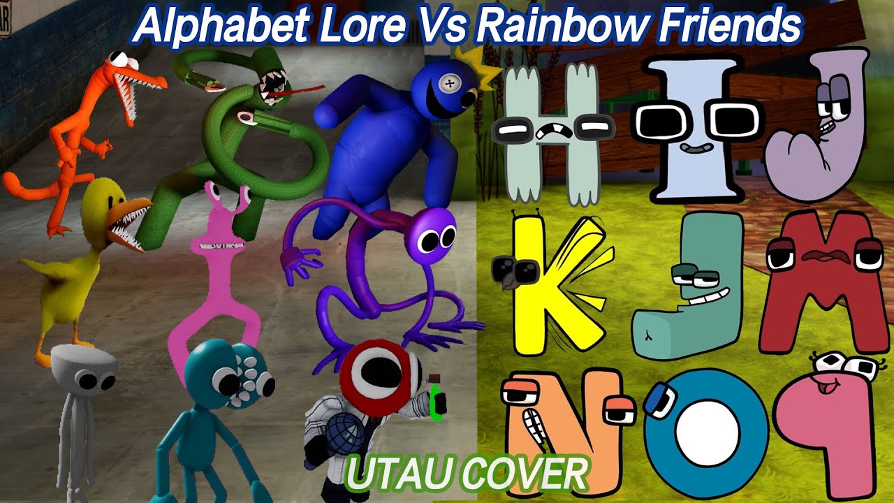 ALPHABET LORE vs FRIDAY NIGHT FUNKIN!? (SECRET ALPHABET LORE VS RAINBOW  FRIENDS FNF UNLOCKED!) 