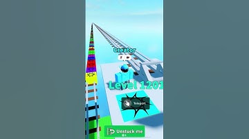 The biggest level in the whole entire world in create a cart ride #roblox ￼ ￼