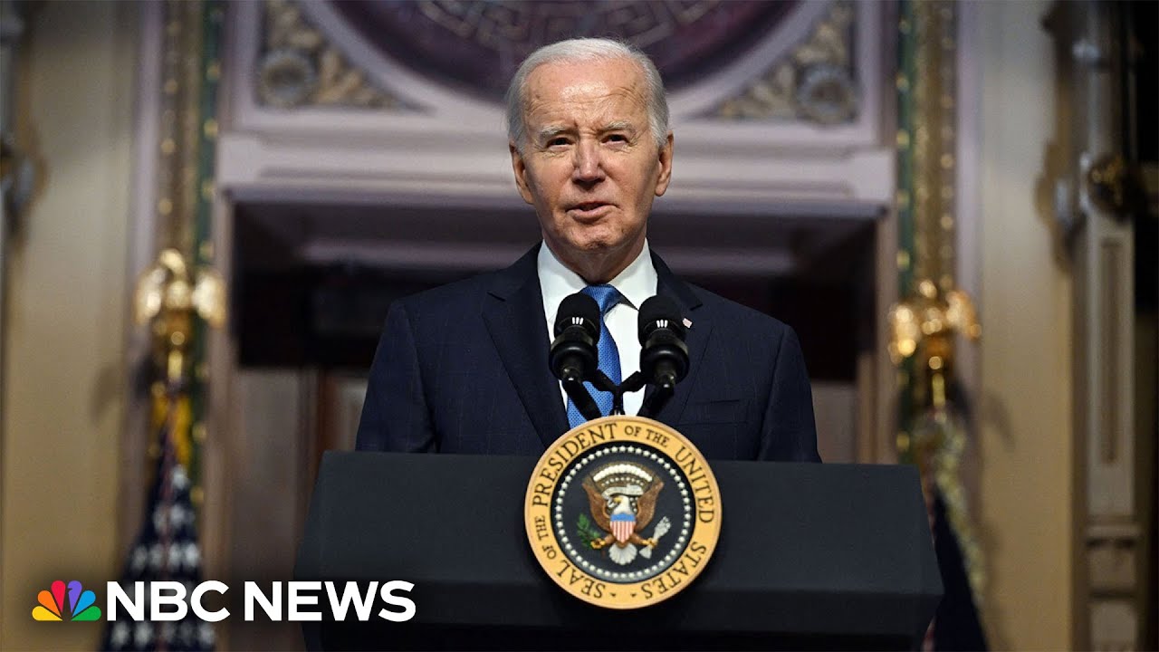 Watch: Biden discusses efforts to lower prescription drug costs | NBC News