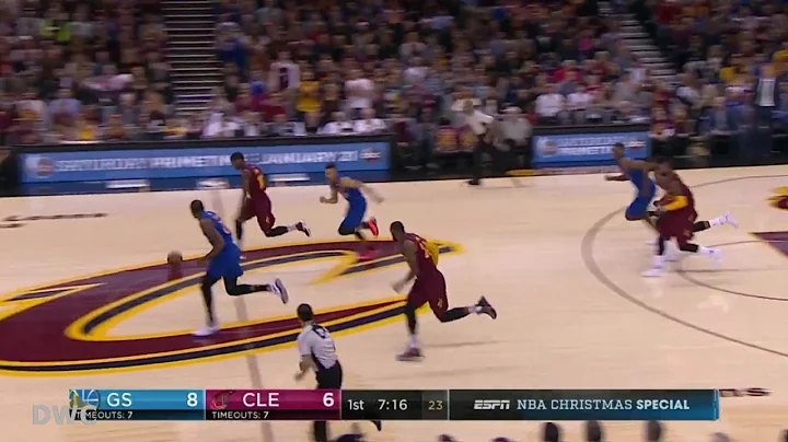 Deandre Liggins Defense On Stephen Curry  December...