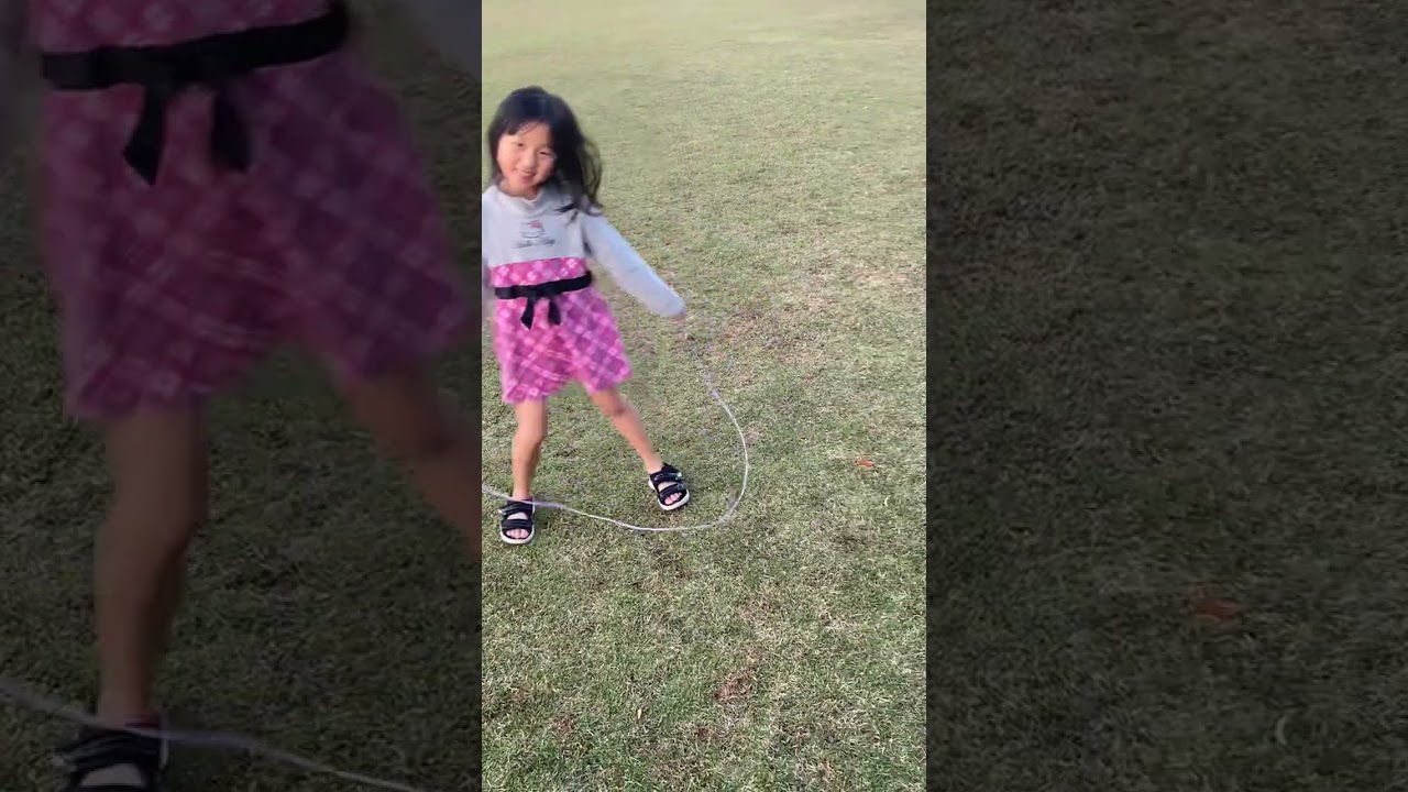 縄跳び練習☺️