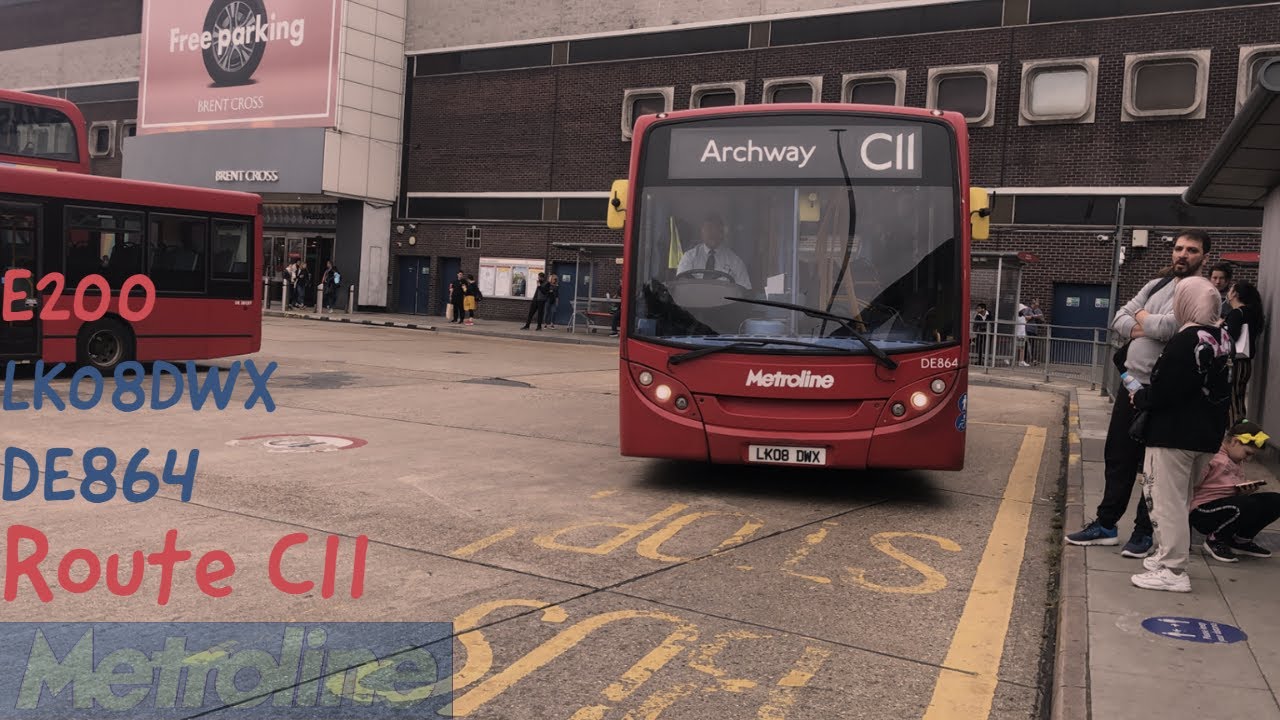 Metroline Route C11 |  DE864/LK08DWX | ADL Enviro 20D.